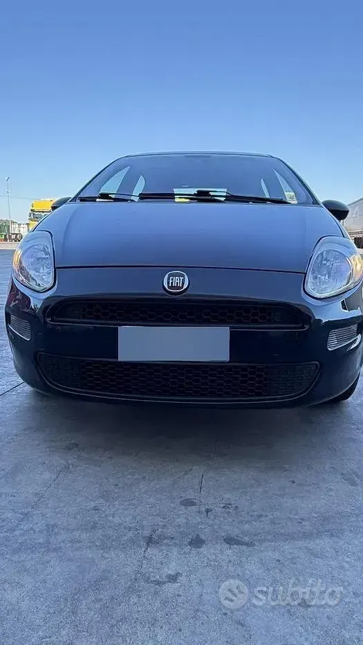 Usata Fiat Punto Lounge 95 CV (69 kW) 2016 Bluazzurro Utilitaria