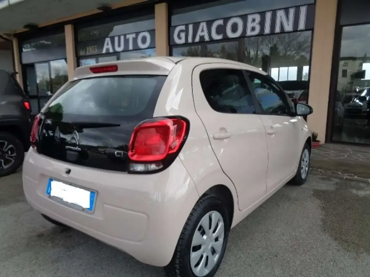 Usata Citroën C1 Feel 72 CV (52 kW) 2019 Beige Utilitaria
