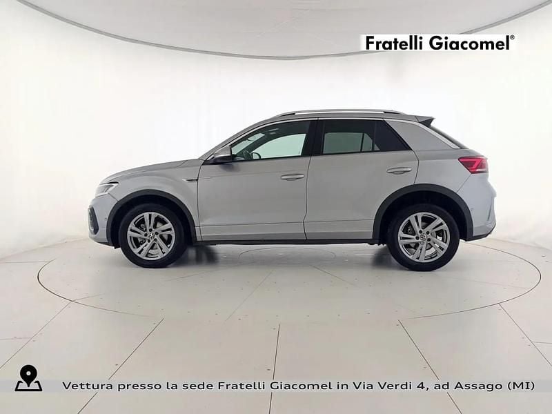 Usata VW T-Roc R-line 110 CV (80 kW) 2023 K2 pyrit silver metallizzato SUV