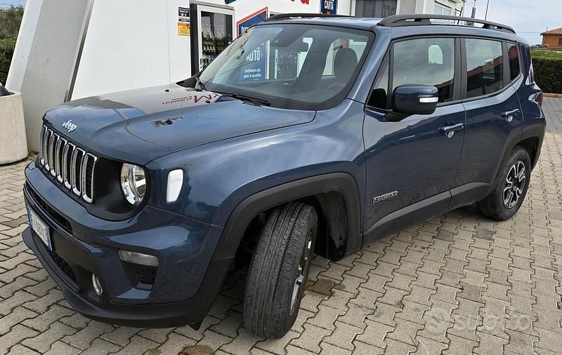 Usata Jeep Renegade Longitude 120 CV (88 kW) 2019 Blu SUV