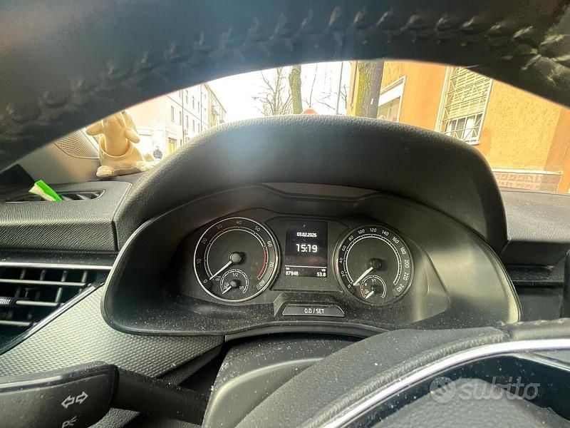 Usata Skoda Scala 75 CV (55 kW) 2019 Bianco Utilitaria