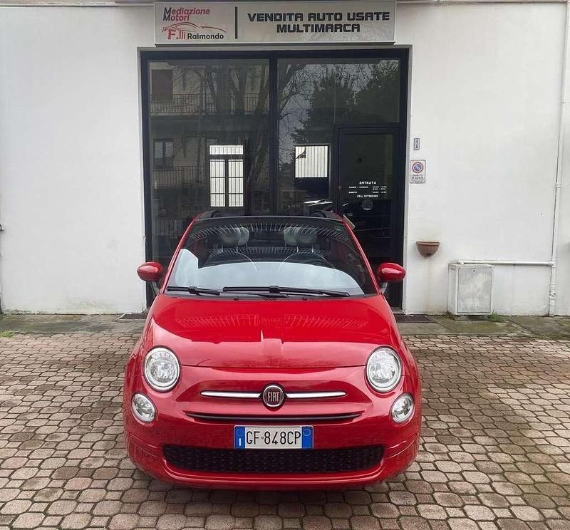 Rosso Usata 2021 Fiat 500C Pop Cabrio | 7199 € (Ottimo prezzo) - Immagine 1/4