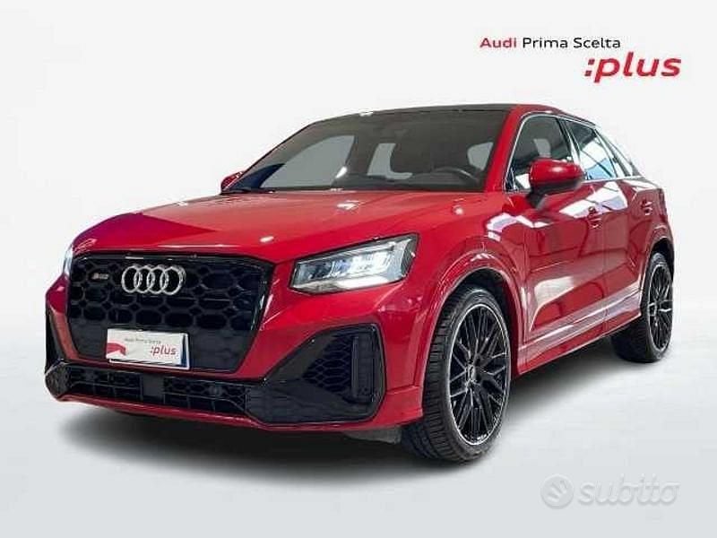 Usata Audi SQ2 Ambiente 300 CV (220 kW) 2021 Rosso tango metallizzato SUV
