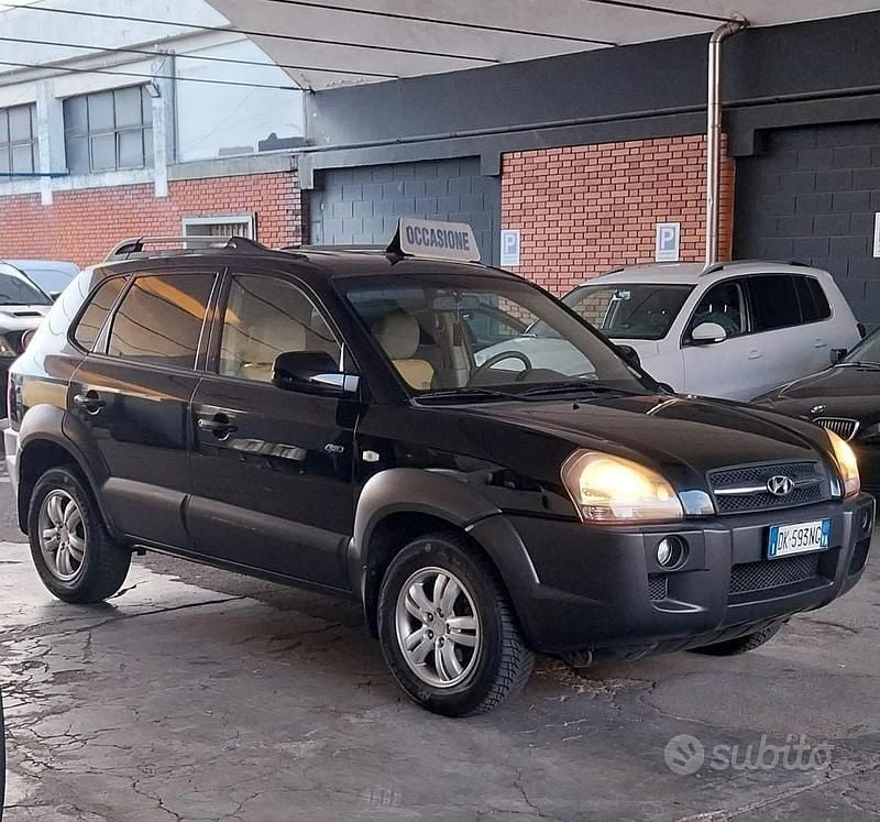 Usata Hyundai Tucson 141 CV (103 kW) 2007 Nero SUV
