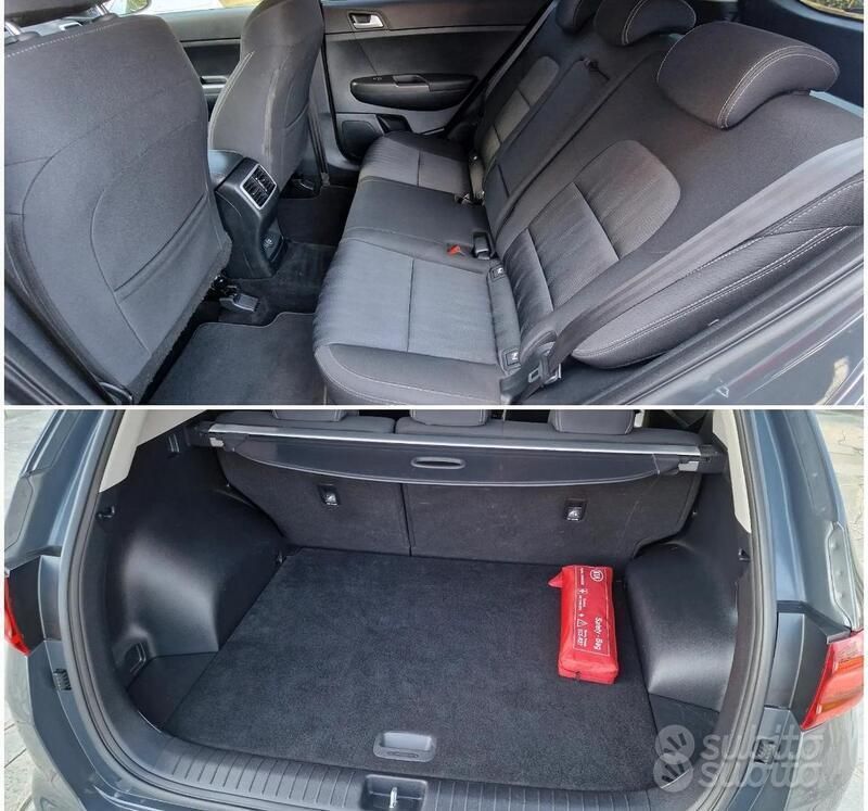 Usata Kia Sportage 135 CV (99 kW) 2019 Blu SUV