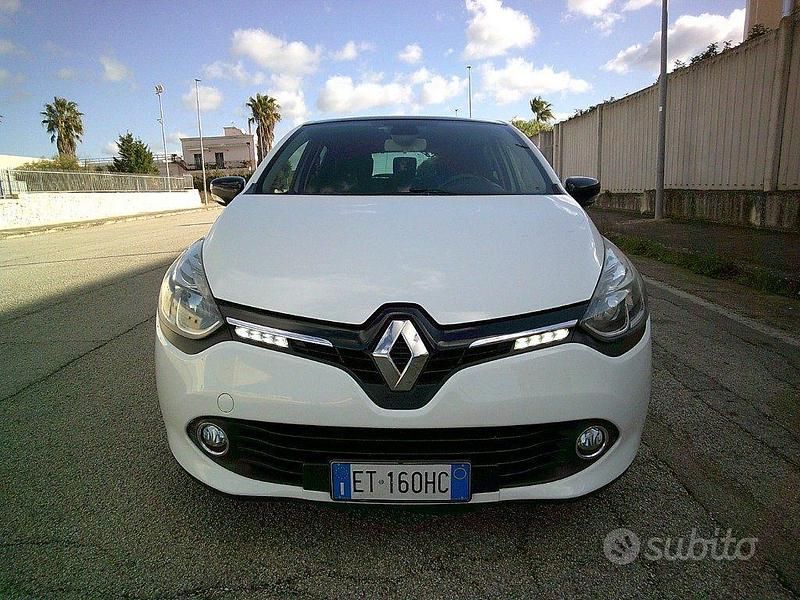 Usata Renault Clio IV 75 CV (55 kW) 2013 Bianco Berlina