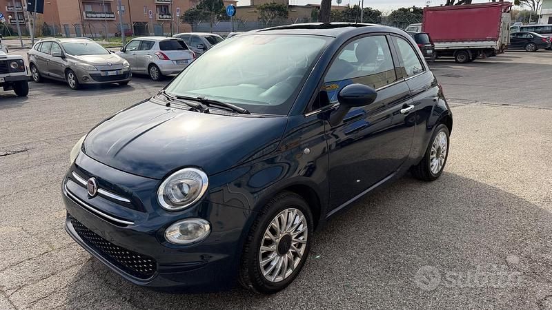 Usata Fiat 500 Lounge 69 CV (50 kW) 2019 Blu Berlina