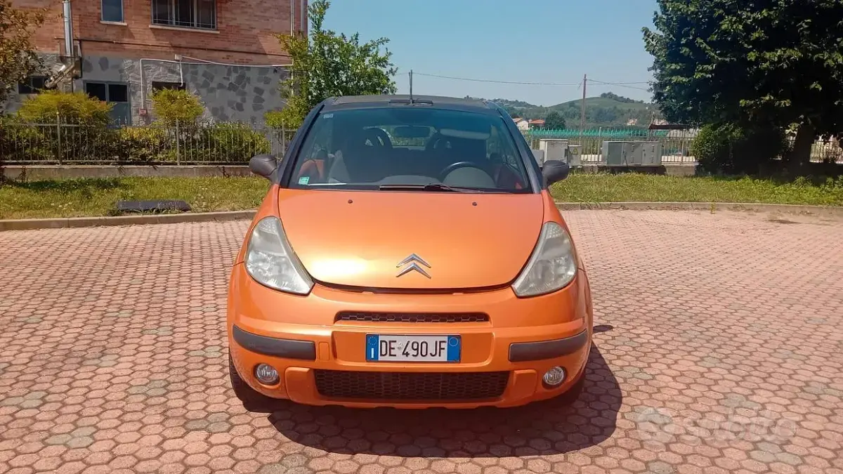 Usata Citroën C3 Pluriel 73 CV (53 kW) 2006 Arancione Cabrio