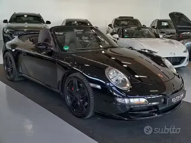 Usata Porsche 911 Carrera S Cabriolet 355 CV (261 kW) 2007 Nero Cabrio