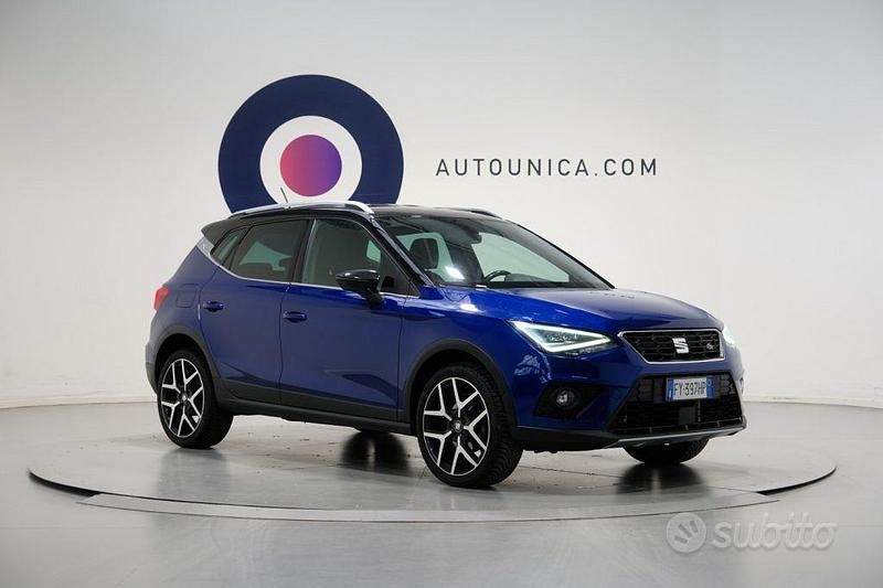 Usata Seat Arona FR 116 CV (85 kW) 2019 Blu SUV