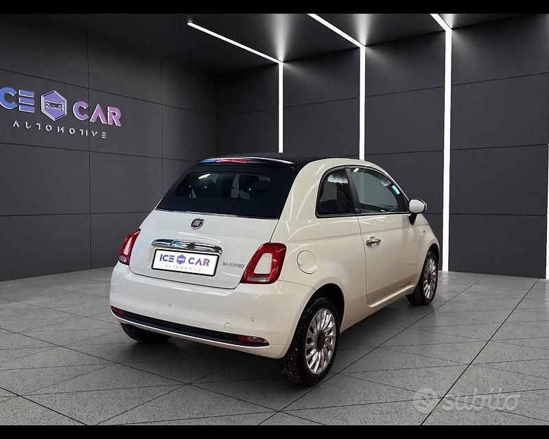 Begagnad Fiat 500C 70 HK (51 kW) 2022 Vit Cab