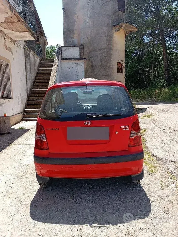 Usata Hyundai Atos Prime 63 CV (46 kW) 2007 Rosso Utilitaria