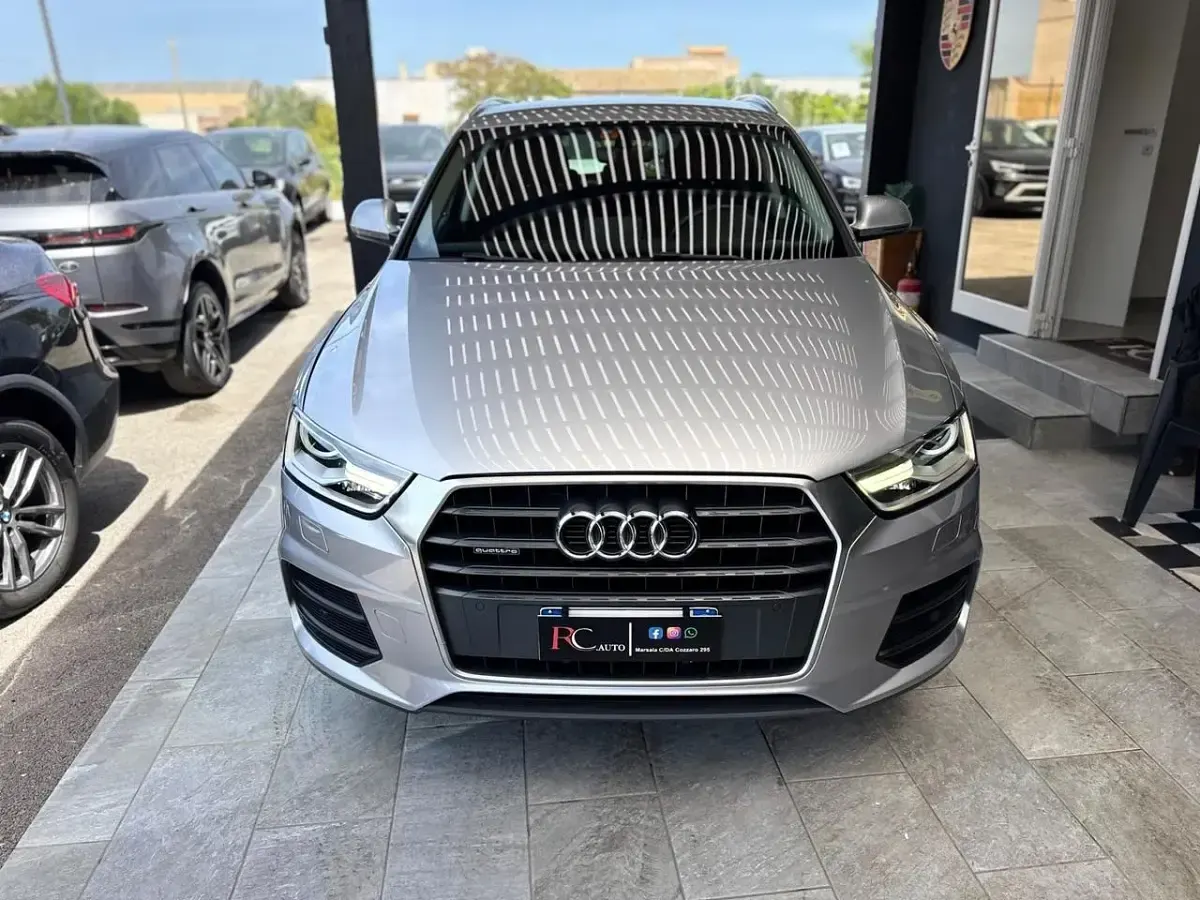 Usata Audi Q3 Sport 150 CV (110 kW) 2017 Argento SUV