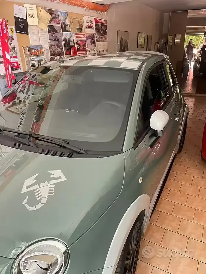 Usata Abarth 695 180 CV (132 kW) 2020 Verde Utilitaria