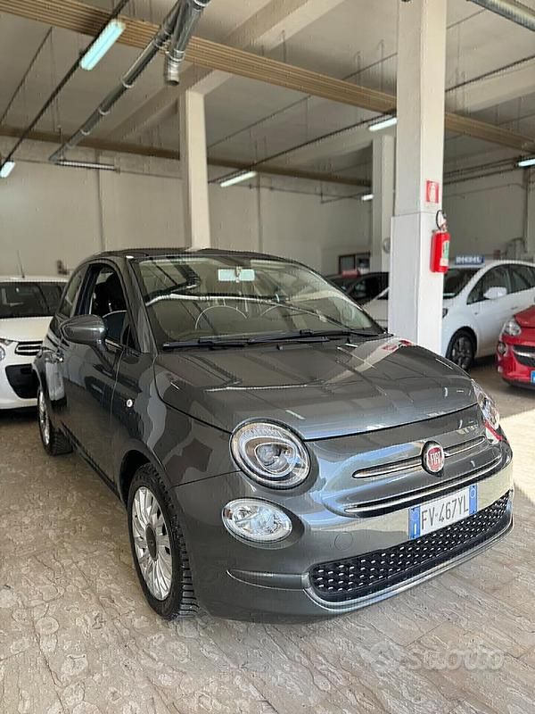 Usata Fiat 500 Lounge 69 CV (50 kW) 2019 Grigio Berlina