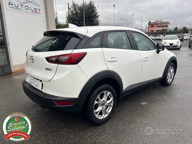 Usata Mazda CX-3 Evolve 105 CV (77 kW) 2015 Bianco SUV