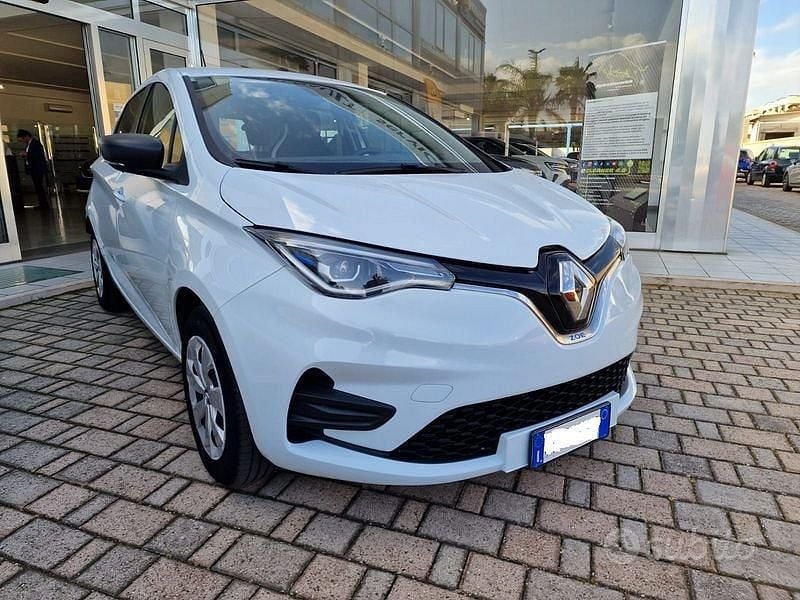 Usata Renault Zoe Life 22 kW (30 CV) 2021 Bianco Utilitaria