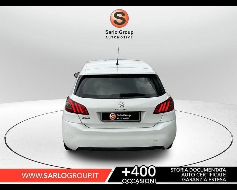 Usata Peugeot 308 Active 110 CV (80 kW) 2017 Bianco Utilitaria