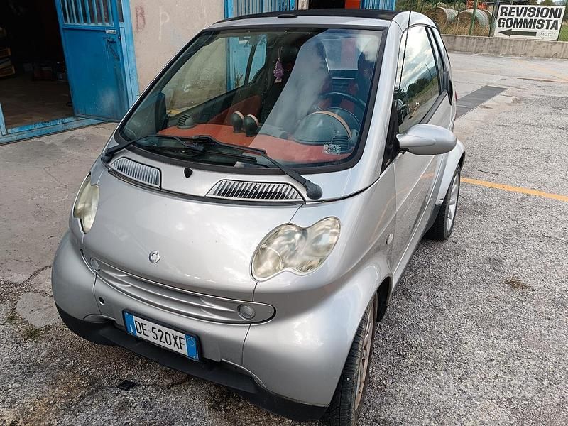 Usata Smart ForTwo Cabrio Passion 61 CV (44 kW) 2007 Grigio Cabrio