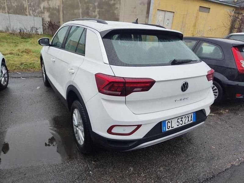 Usata VW T-Roc Life 116 CV (85 kW) 2022 Bianco SUV