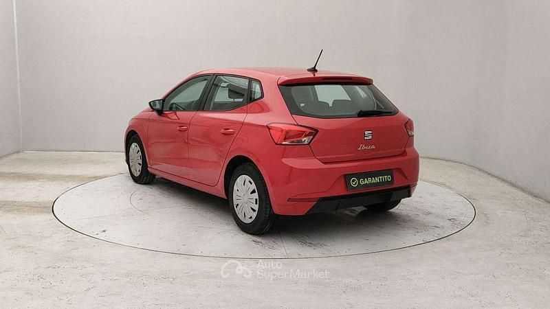 Usata Seat Ibiza Reference 90 CV (66 kW) 2022 Rosso Utilitaria