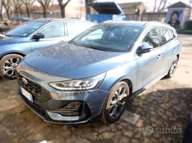 Usata Ford Focus ST-Line 125 CV (91 kW) 2023 Blu/azzurro Station wagon