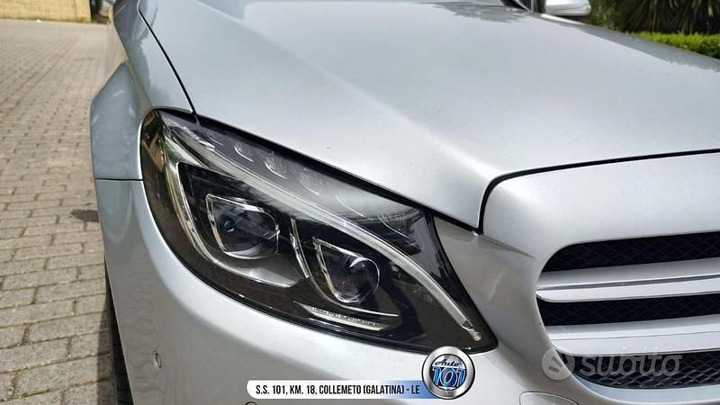 Usata Mercedes C220 Premium 170 CV (125 kW) 2015 Grigio Berlina