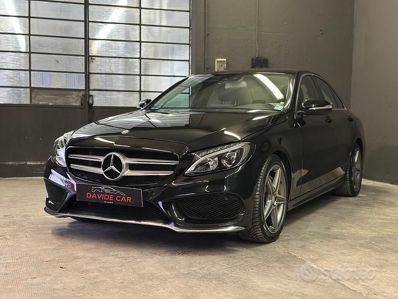 Nero Usata 2015 Mercedes C180 Premium Tre volumi | 21.900 € (Cara) - Immagine 1/4