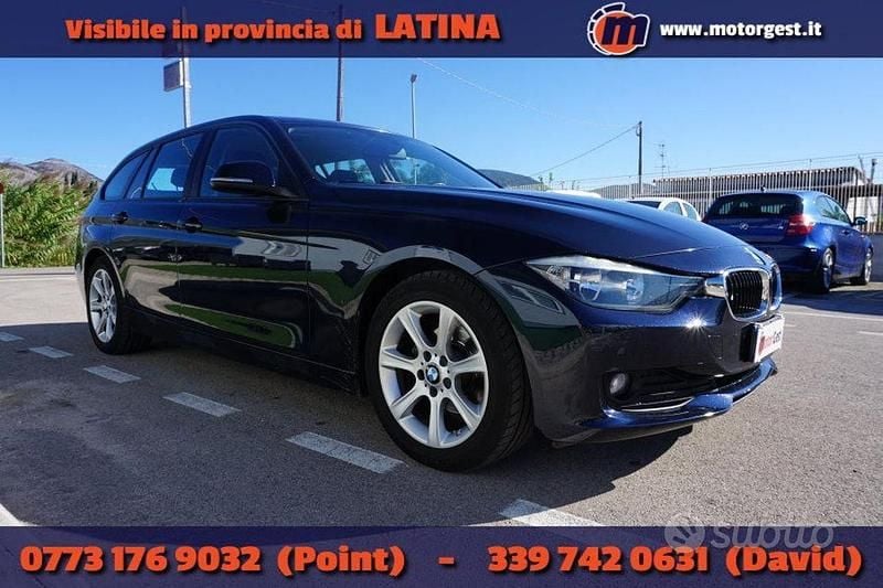 Usata BMW 318 Efficient Dynamics 150 CV (110 kW) 2014 Blu Station wagon