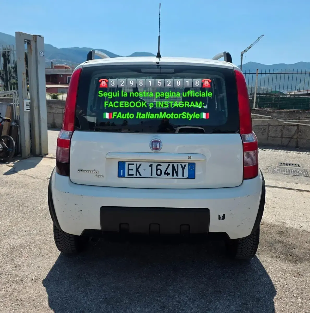 Usata Fiat Panda 4x4 Climbing 75 CV (55 kW) 2011 Bianco Utilitaria