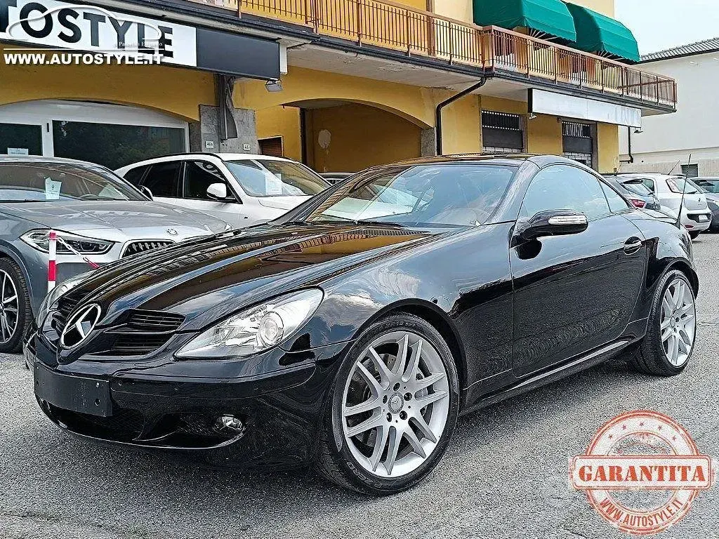 Usata Mercedes SLK200 163 CV (119 kW) 2007 Nero Cabrio