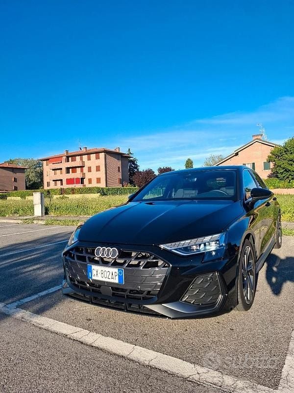 Usata Audi A3 S-Line 150 CV (110 kW) 2024 Nero Berlina