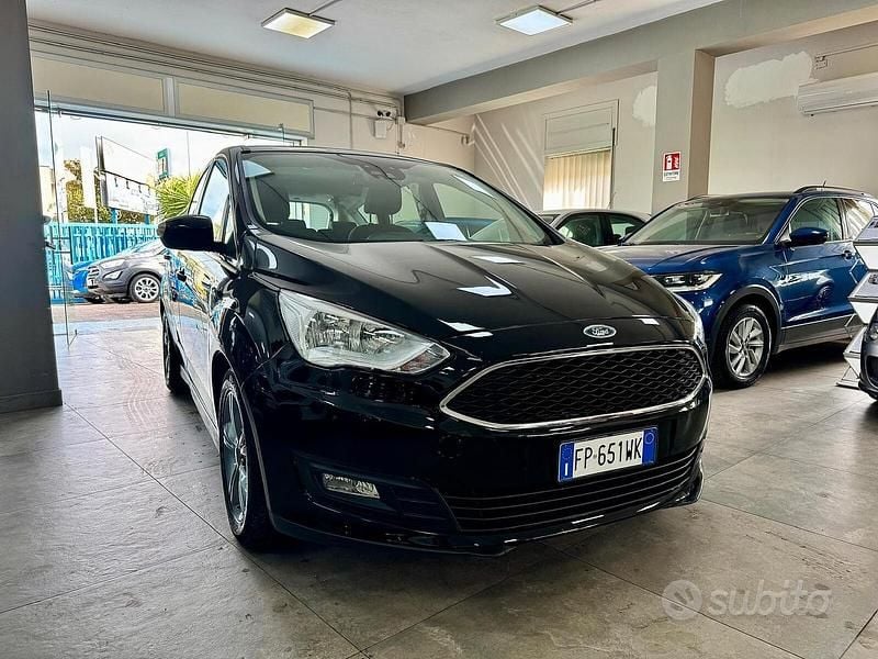 Begagnad Ford C-MAX Titanium 120 HK (88 kW) 2018 Svart Minibuss
