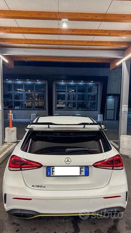 Usata Mercedes A180 Edition 1 116 CV (85 kW) 2019 Bianco Berlina