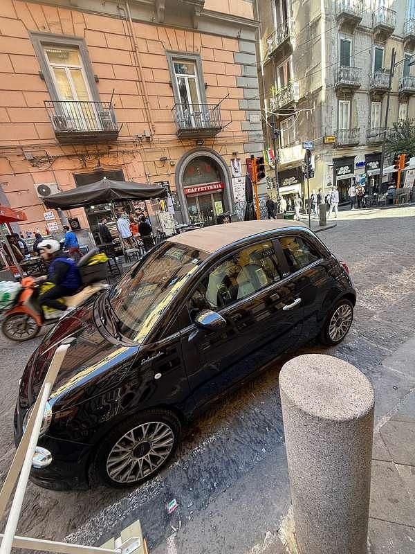 Usata Fiat 500C Dolcevita 69 CV (50 kW) 2022 Nero Cabrio