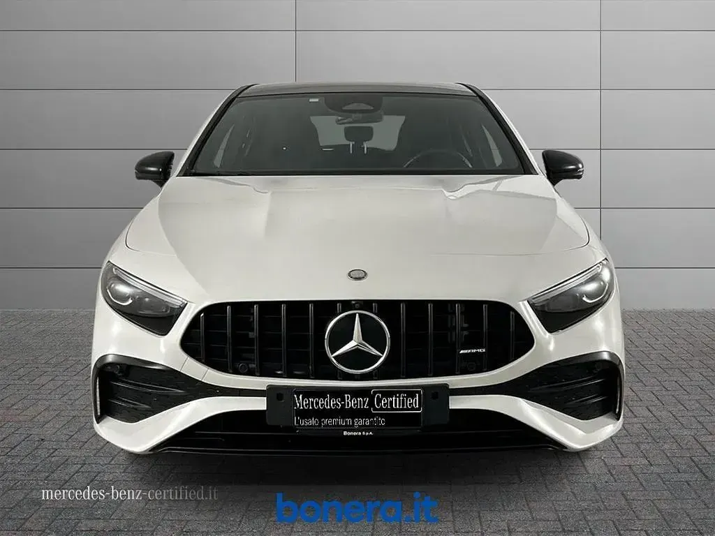 Usata Mercedes A35 AMG AMG Line Premium Plus 306 CV (225 kW) 2023 Bianco Berlina