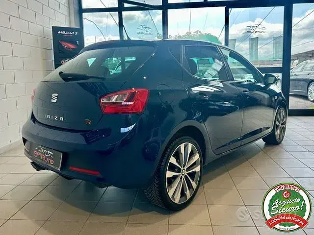 Usata Seat Ibiza FR 90 CV (66 kW) 2016 Blu Berlina