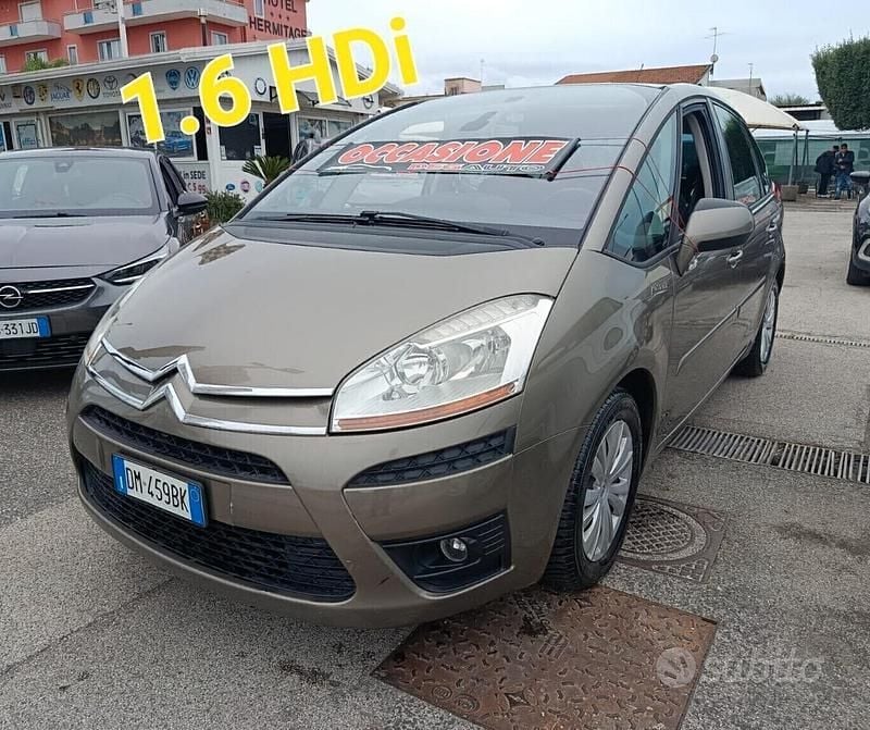 Usata Citroën C4 Exclusive 110 CV (80 kW) 2009 Marrone Monovolume