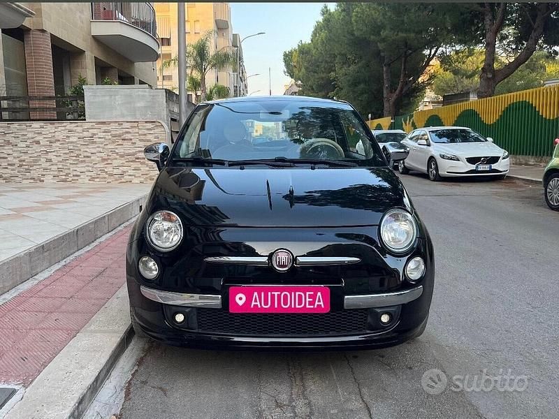 Usata Fiat 500 Lounge 69 CV (50 kW) 2009 Bianco Berlina