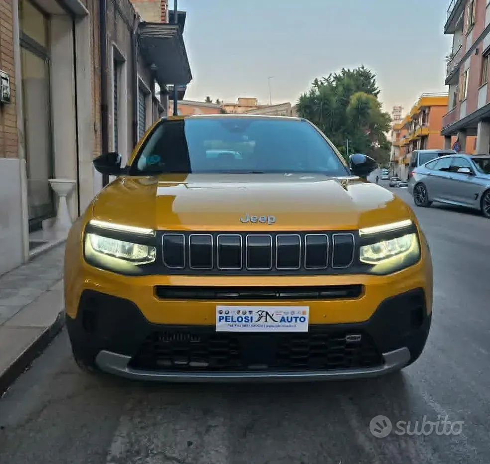 Usata Jeep Avenger Altitude 101 CV (74 kW) 2024 Giallo SUV