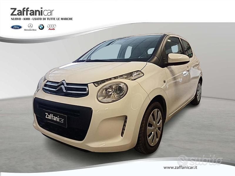 Usata Citroën C1 Shine 69 CV (50 kW) 2018 Bianco Utilitaria