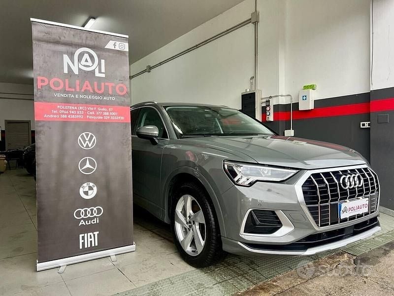 Usata Audi Q3 Advanced 190 CV (139 kW) 2019 Grigio SUV