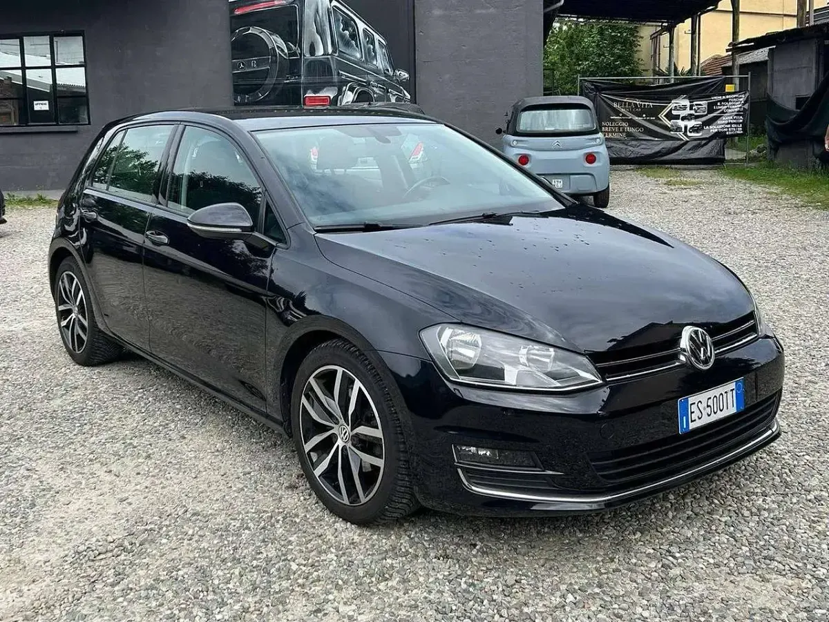 Usata VW Golf VII Highline 105 CV (77 kW) 2013 Nero Berlina