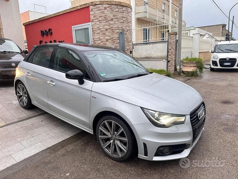 Usata Audi A1 S-Line 90 CV (66 kW) 2014 Grigio Utilitaria
