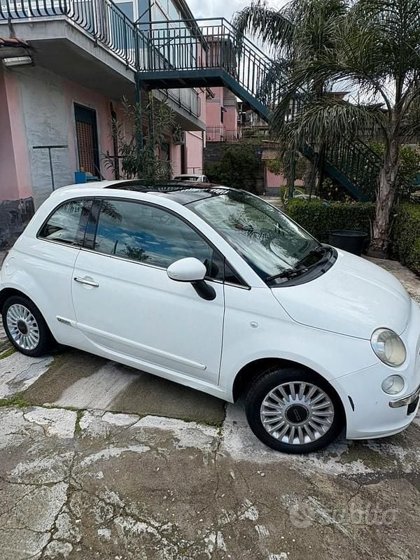 Usata Fiat 500 95 CV (69 kW) 2012 Bianco Berlina