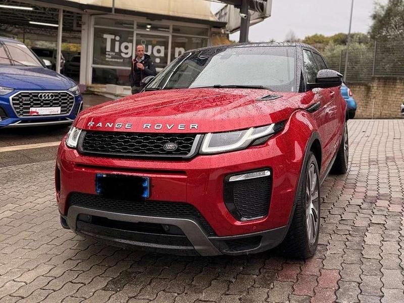 Rosso Usata 2018 Land Rover Range Rover evoque SUV | 23.500 € (Buon prezzo) - Immagine 1/4