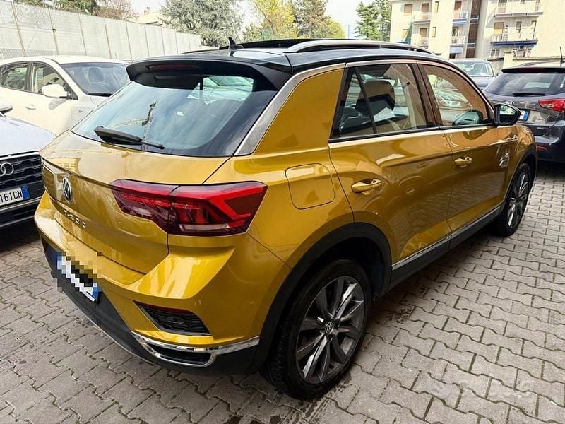 Usata VW T-Roc Advance 150 CV (110 kW) 2019 Giallo SUV