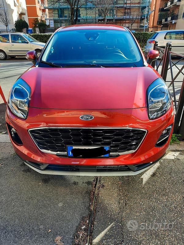Usata Ford Puma 125 CV (91 kW) 2020 Rosso Berlina
