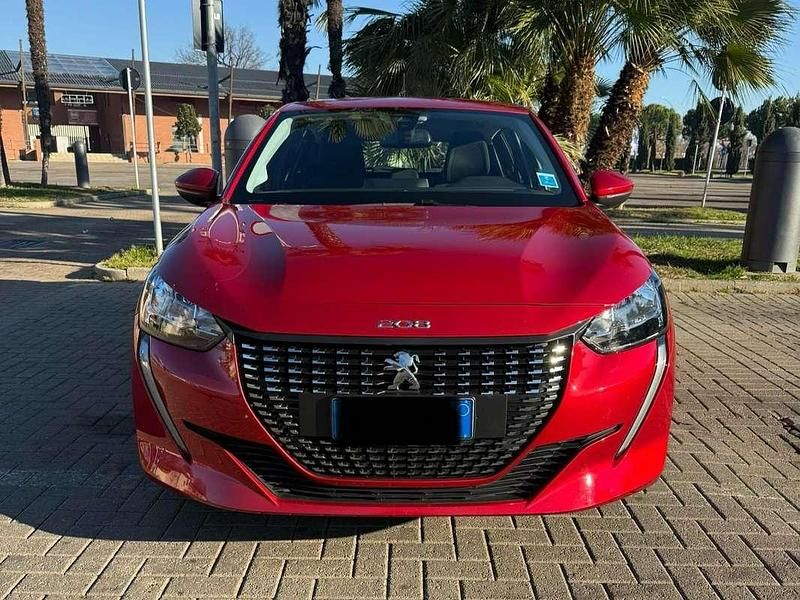 Usata Peugeot 208 Active 75 CV (55 kW) 2020 Rosso Utilitaria