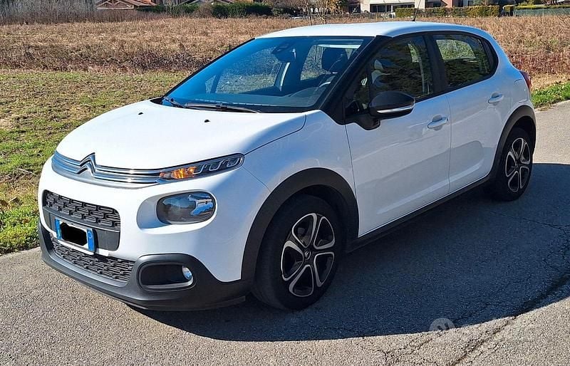 Usata Citroën C3 Shine 102 CV (75 kW) 2019 Bianco Utilitaria
